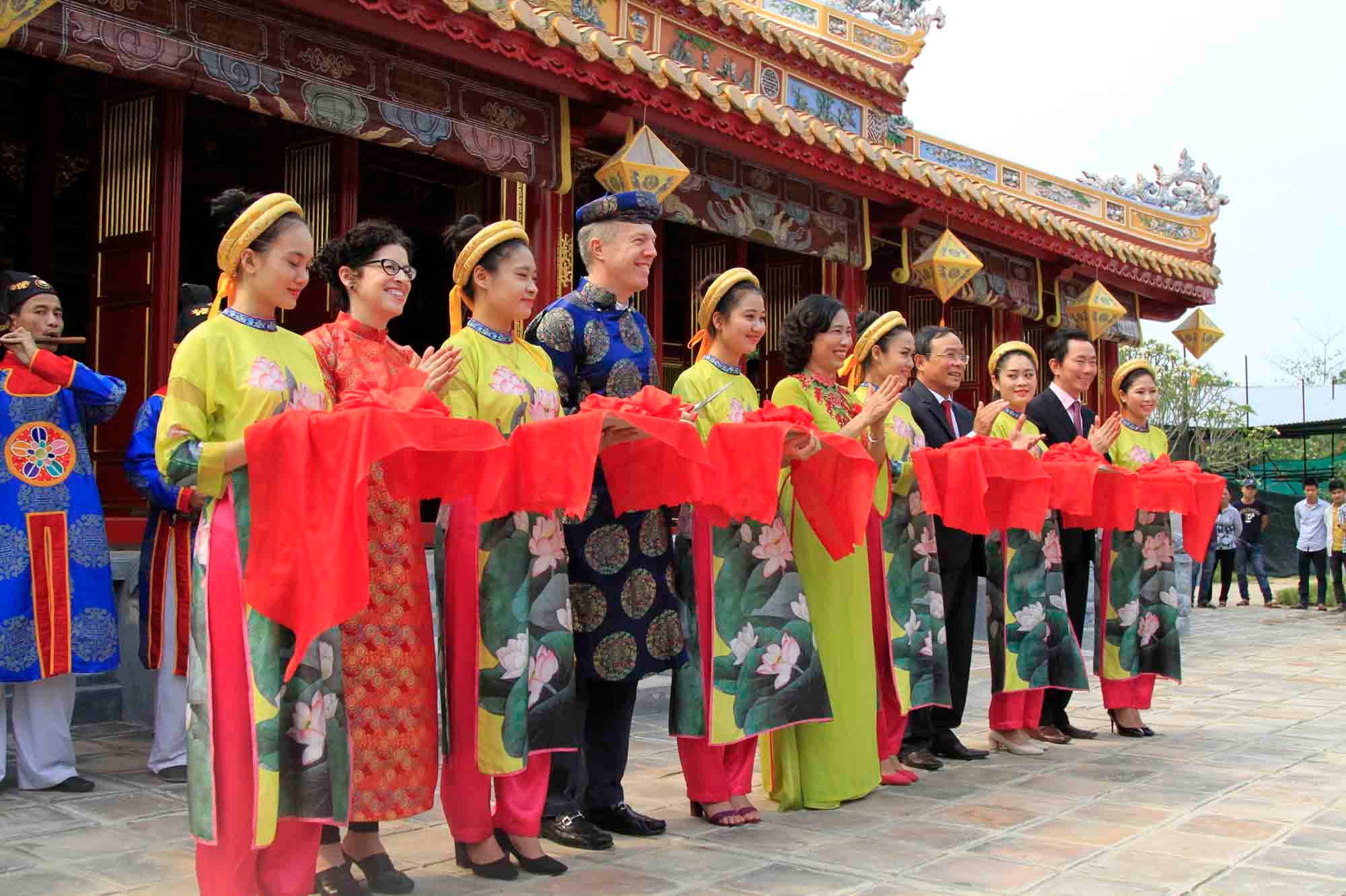 Khánh thành Dự án Bảo tồn, Tu bổ Di tích Triệu Tổ Miếu