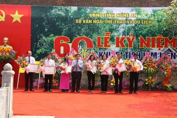 Khu Di tích Kim Liên tổ chức Lễ kỷ niệm 60 năm thành lập và đón nhận Huân chương lao động hạng Nhất