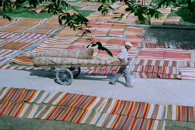 Làng dệt chiếu Bàn Thạch nổi tiếng xứ Quảng