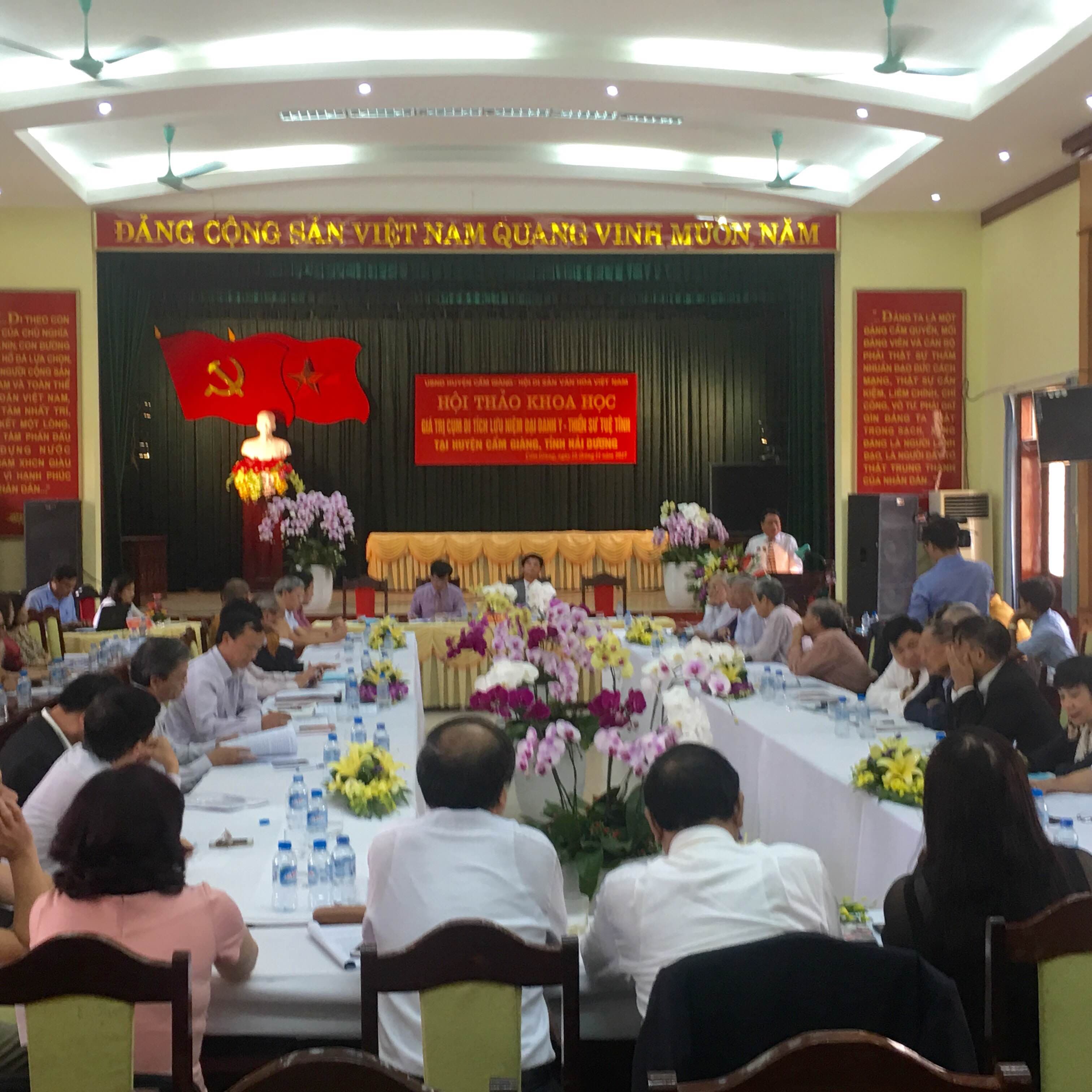 Hội thảo khoa học về Giá trị Cụm Di tích lưu niệm thờ Đại danh y – Thiền sư Tuệ Tĩnh 