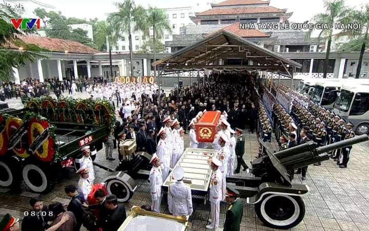 Lễ truy điệu, Lễ an táng Chủ tịch nước Trần Đại Quang