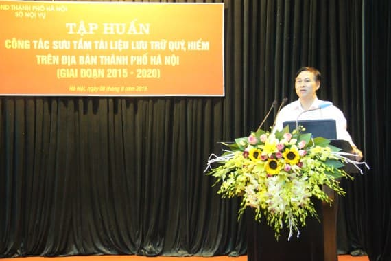 Hà Nội thực hiện đề án sưu tầm tài liệu lưu trữ quý hiếm