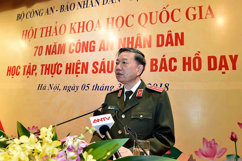 Tiếp tục đẩy mạnh việc học tập và làm theo “Sáu điều Bác Hồ dạy Công an nhân dân”