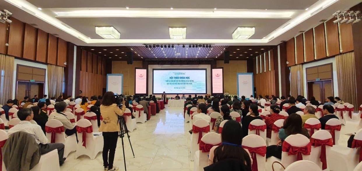 Tập huấn và Hội thảo khoa học ngành Di sản văn hóa năm 2020
