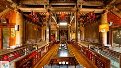 Làng cổ Lộc Yên – Khám phá du lịch qua không gian 3D/360